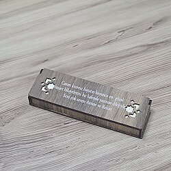 Kişiye Özel Bordo Metal Roller Kalem – Ahşap Kutulu - 2