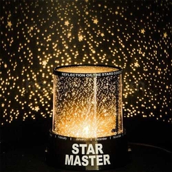 Kişiye Özel Resimli Star Master Gece Lambası - Thumbnail
