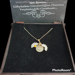 Kişiye Özel Çikolatalı İsimli Kolye Kombin Hediyesi - Thumbnail