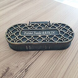 Kişiye Özel İstanbul Temalı İsimli Lüks Metal Roller Kalem Seti - 2