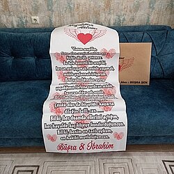 Kişiye Özel Resimli Dev Mektup