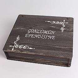 Kişiye Özel Kemer Cüzdan Saat Zippo Çakmak Erkek Kombini - 1