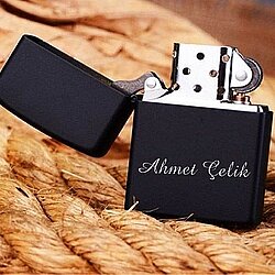 Kişiye Özel Resimli Ve İsimli Zippo Çakmak - 2